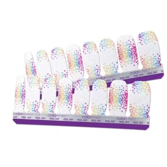 *Retired* Color Street: Celebrate Differences | Awareness Set White Rainbow - Picture 14 of 14